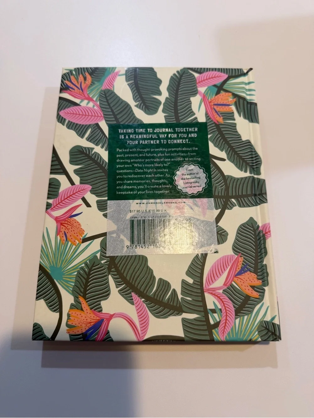Date Night In Journal for Couples NWT